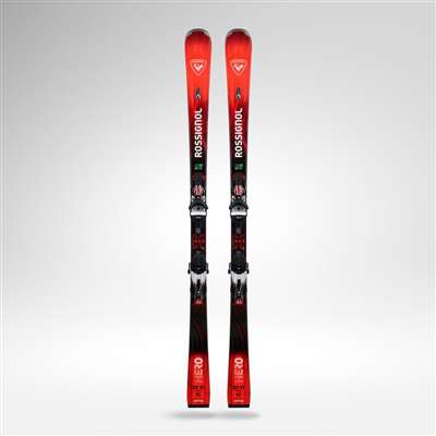Rossignol HERO ST TI KONECT skije + NX 12 KONECT GW B80 SILVER CRVENI vezovi